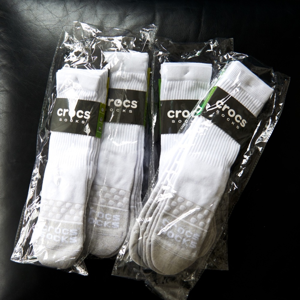 3 Pairs CROCS Socks!